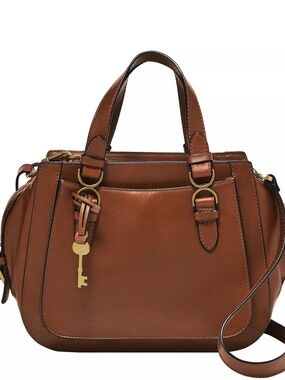 Fossil Women's Brooke Leather Satchel